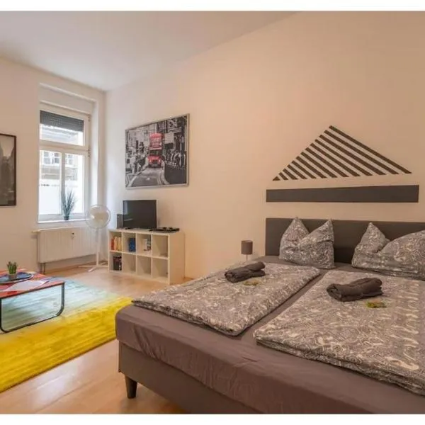 zentrales gemütliches Apartment in der Südvorstadt, hotel in Leipzig