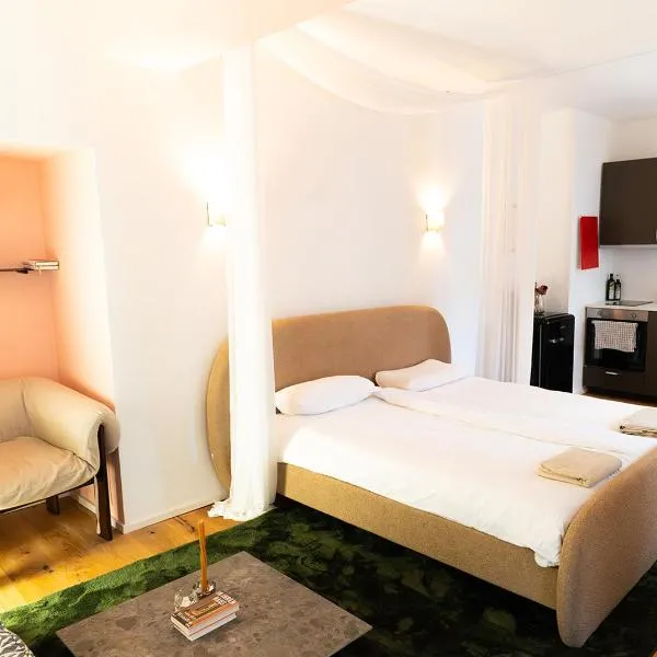 Entspanntes Design-Studio an der Karli, hôtel à Leipzig