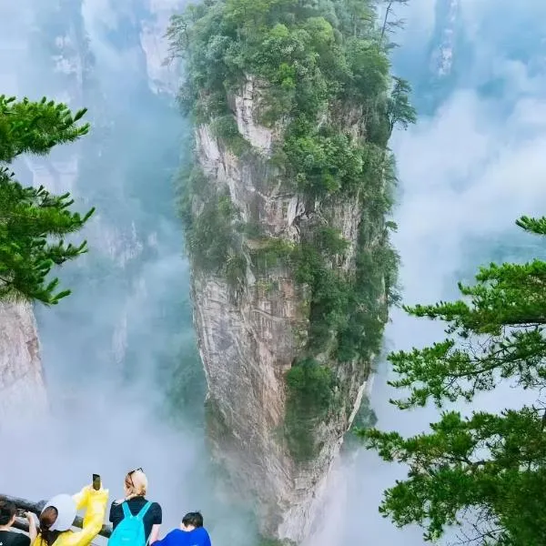 Zhangjiajie Southgate Flower Garden Lodge at the Park Entrance, hotel u gradu 'Zhangjiajie'