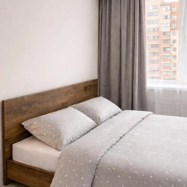 Dnipro में, होटल Двокімнатні апартаменти ЖК Щасливий Запорізьке шосе 30