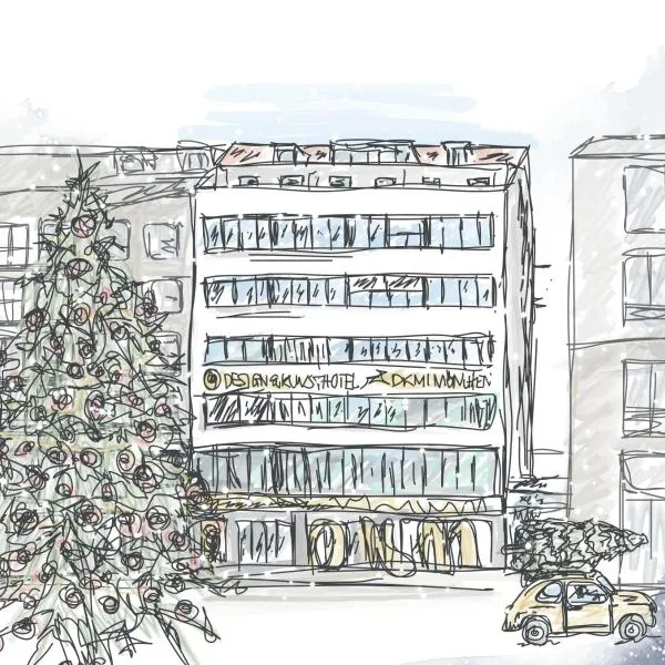 Design- und Kunsthotel München, hotel en Múnich