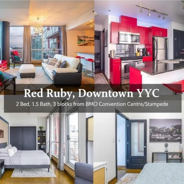 Modern Beltline Escape Sky-High Views DT Views, hotel em Calgary