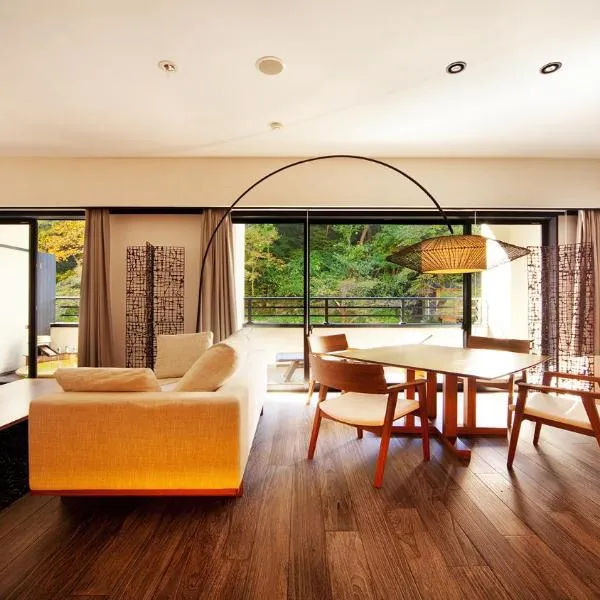 Premium Suites "Hanare Matsushimakaku" Produced by Shousuke no Yado Takinoyu โรงแรมในไอสุวากามัตซึ