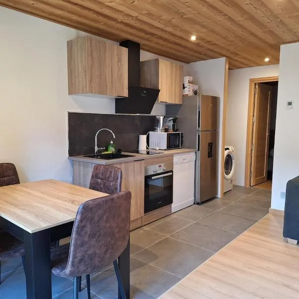 Appartement 4 personnes proche des pistes de ski โรงแรมในพราโลญ็อง-ลา-วานวซ
