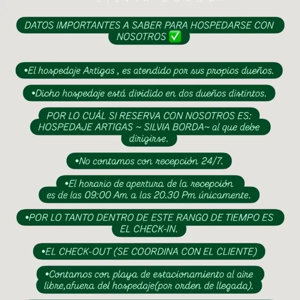 Hospedaje Artigas - Silvia Borda, Hotel in Corrientes