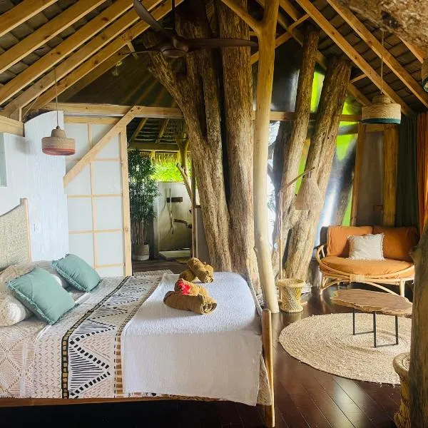 Raiatea Treelodge, hotell i Taoru