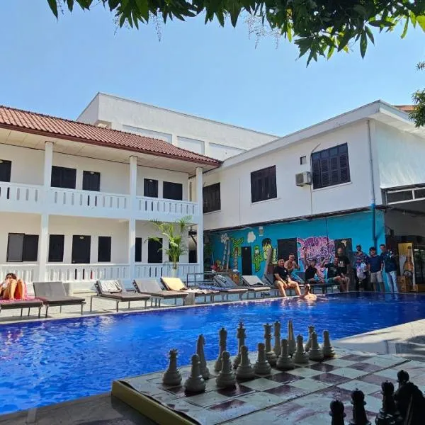 Apatuxay Vientiane Hostel，永珍的飯店