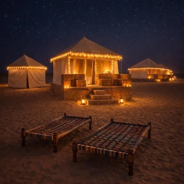 PALM Camp luxury night JAISLMER, hotel a Jaisalmer