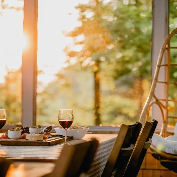 Chalet Memphrémagog Ski Spa, Étang, hotel u gradu Mansonville