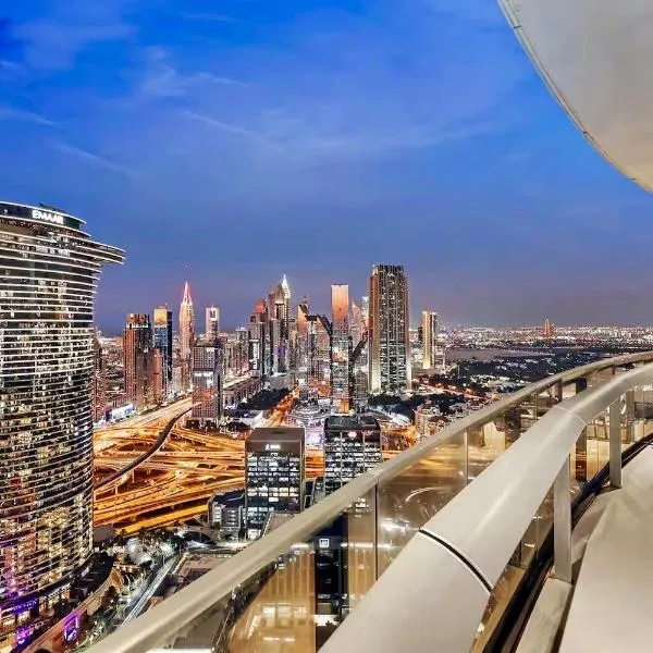 Luxury Burj Khalifa View Downtown Residence at Burj Vista Apartment, viešbutis Dubajuje