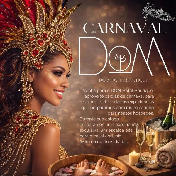 DOM Hotel, hotel en Campos do Jordão