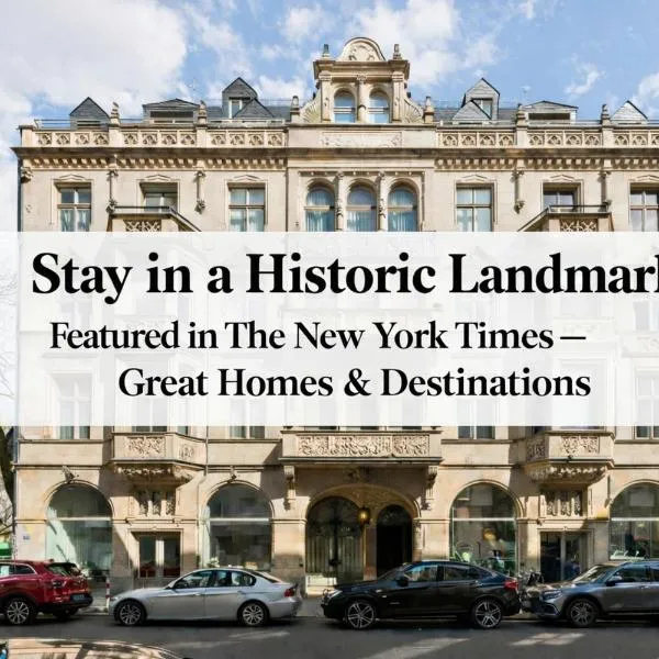 1,184 sq ft Historic Landmark, Checkpoint Charlie、ベルリンのホテル