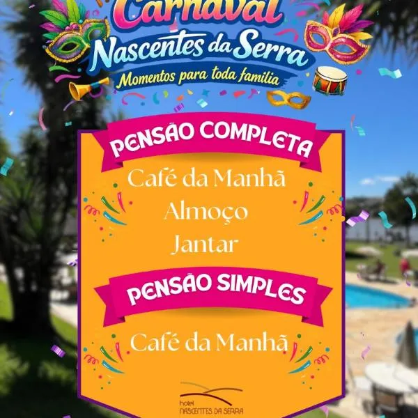 Hotel Nascentes da Serra, מלון בפוסוס דה קלדס