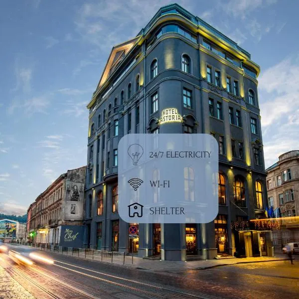 Astoria Hotel, hotel ve Lvově