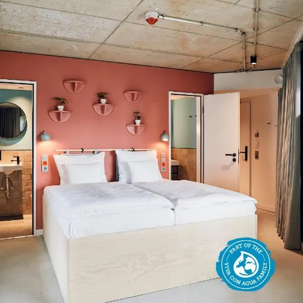 Viesnīca Villa Viva - ein Haus das Brunnen baut Hamburgā