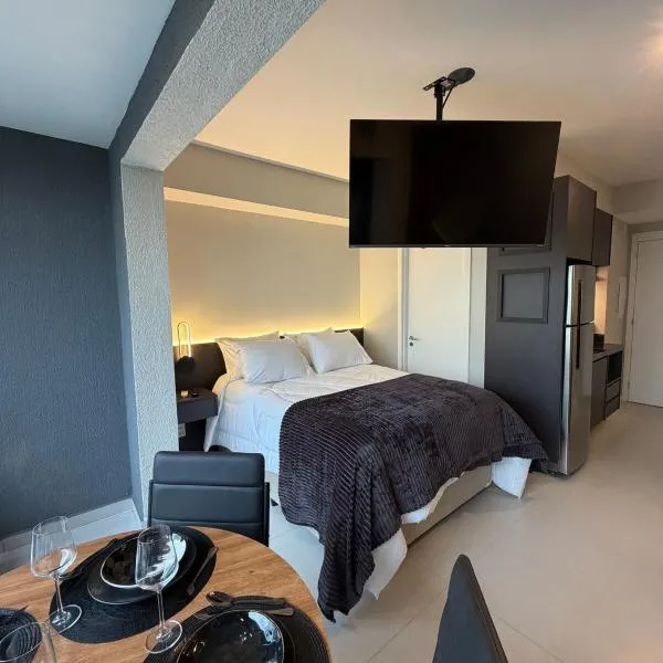 Studio 500 meters from the subway, Pool, Gym, Coworking, hotelli São Paulossa
