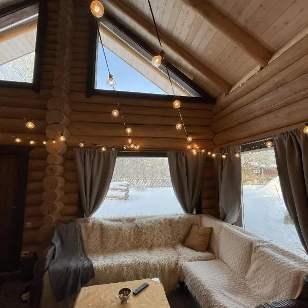 Nordic Log-House with Sauna, hotel i Valga