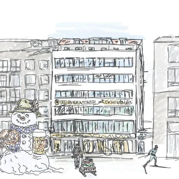 Design- und Kunsthotel München，慕尼黑的飯店