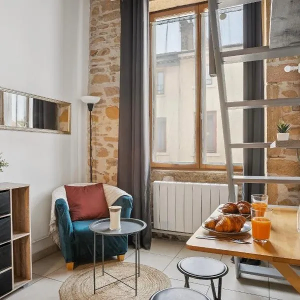 리옹에 위치한 호텔 Urban'Mezza Spot - Lyon Valmy - Wi-Fi & Metro