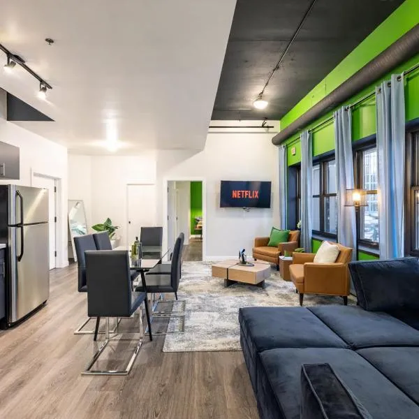 Modern 3BR in South Loop with Optional Parking and Gym Access Near McCormick Place, Chinatown and Soldier Field, hotell Chicagos