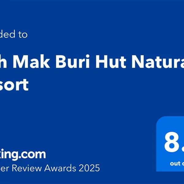 Koh Mak Buri Hut Natural Resort, hotel em Ko Mak