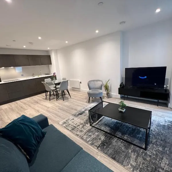 Luxe Penthouse 2 bed Deansgate, Hotel in Manchester