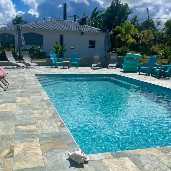 Coco-orchidées Le Domaine Mannou，聖羅斯的飯店