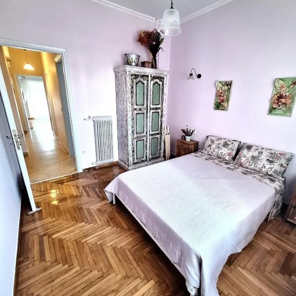 Apartment Ioanneta - Vintage decorated, city center, close to metro station, hôtel à Athènes