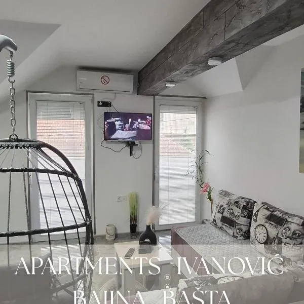 APARTMENTS IVANOViC CENTER CITY, hotel di Bajina Bašta