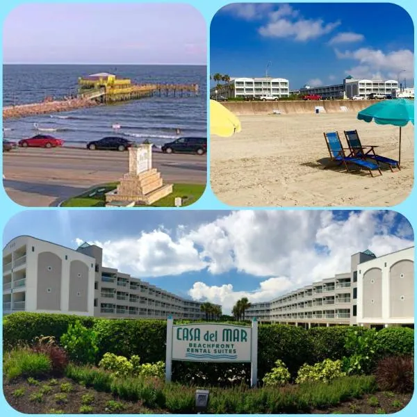 Casa Del Mar Beach View，加爾維斯敦的飯店