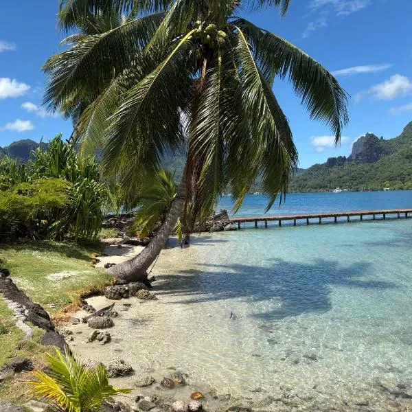 Moorea Cook Bay Rental,Maharepa的飯店