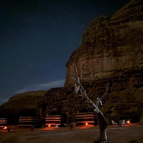 Wadi Rum Desert Heart Camp، فندق في وادي رم