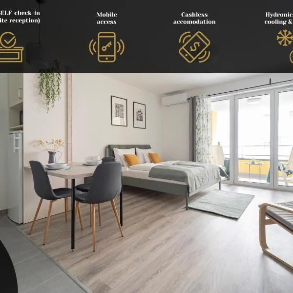 WestSide Garden Apartments by FirstHost, Hotel in Budapest