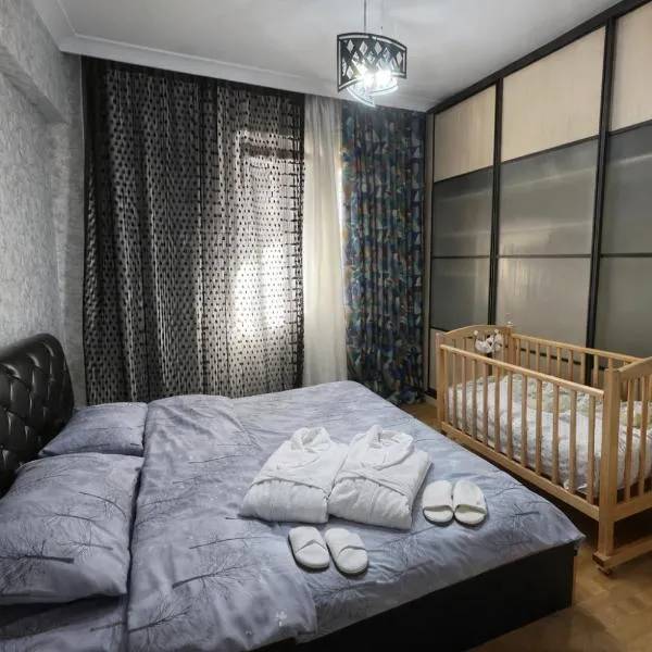 Cozy Airport Haven Late Check-in Ideal for Transit Guests Pick up service 5 USD, hotel em Baku