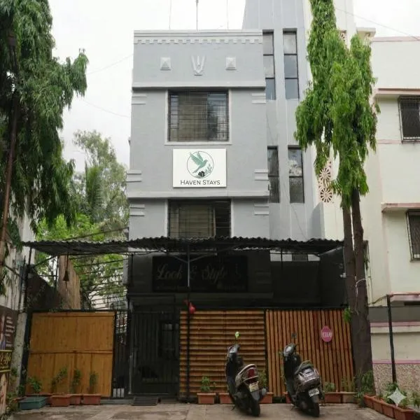 Haven Stays Koregaon Park Pune, hotell i Pune