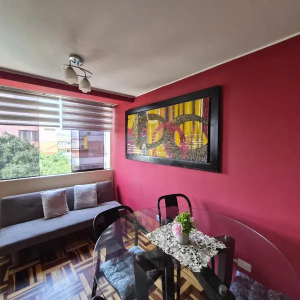 Apartamento Acogedor, tranquilo y privado, hotel a Lima