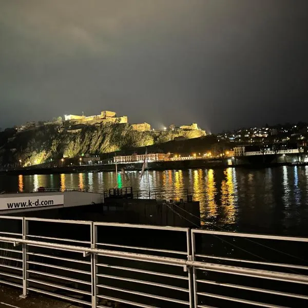 Eckblick Residence - Panorama Balkon โรงแรมในโคเบลนซ์