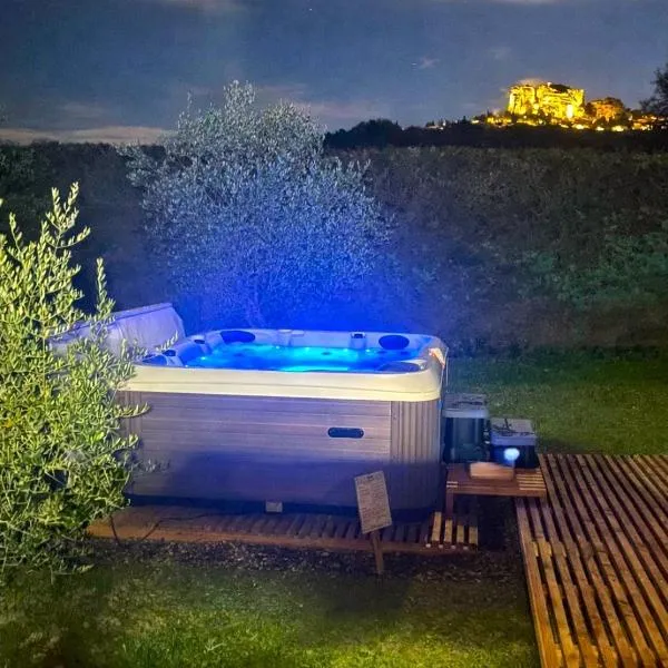 Tiny House avec vue sur le rocher de Saignon, Luberon，賽尼翁的飯店