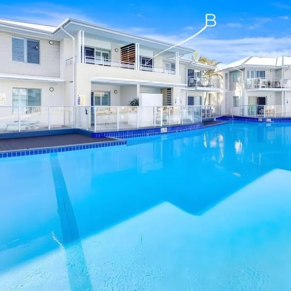 Oaks Pacific Blue Resort - Studio Lagoon Apartment, hotel din Salamander Bay