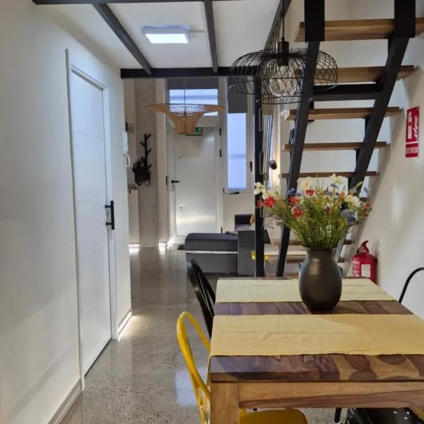 A3 Valencia Ciudad cómodo Bajo Diseño hasta 6, wifi gratis, hotel en Valencia