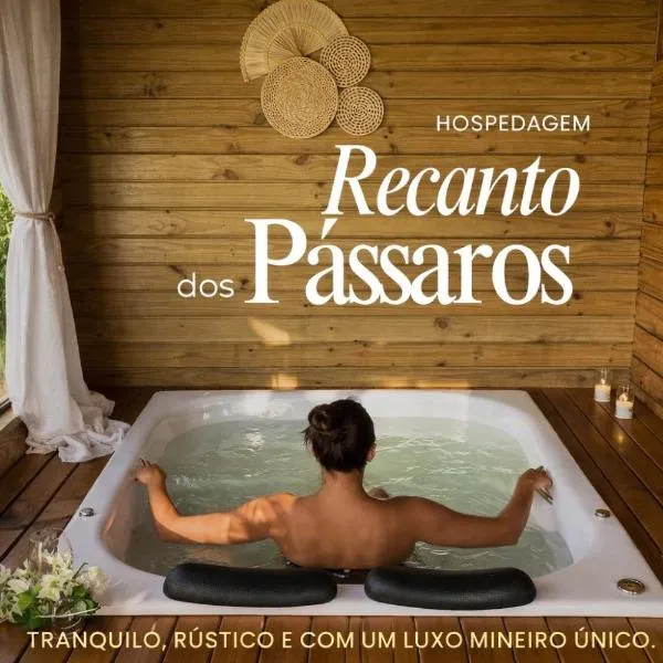 Recanto dos Pássaros, hotel i Alto Caparao