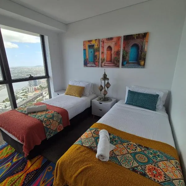 Arabian Nights-Level 60-Meriton Suites- Free Parking, Hotel in Brisbane