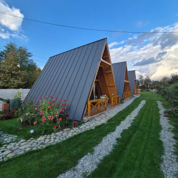 Cabanele Avoca, hotell i Porumbacu de Sus