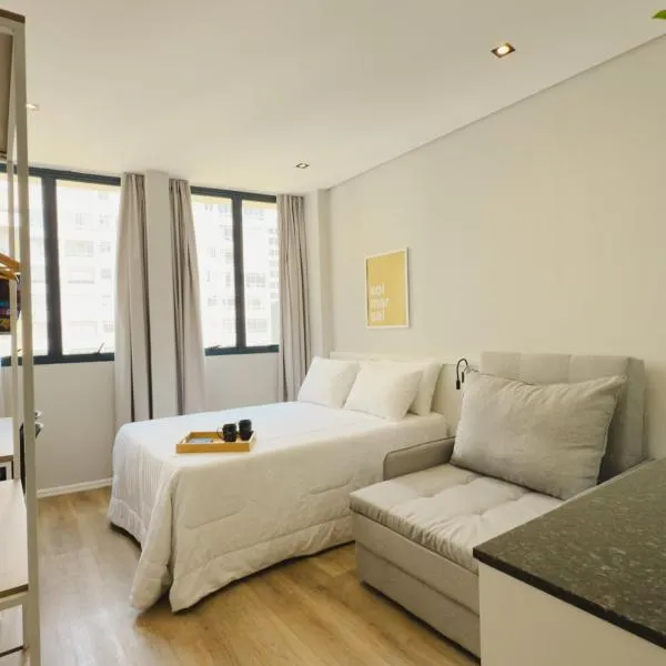 Apê Smart Santos - Praia do Gonzaga, hotel a Santos
