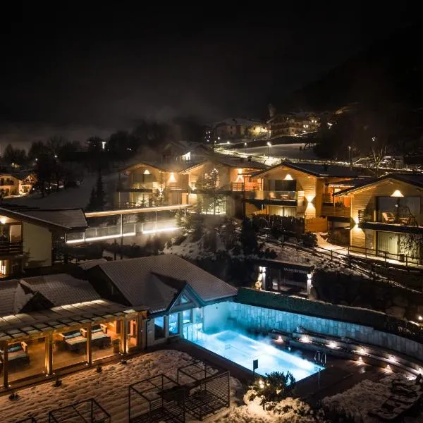 Viesnīca Boutique Hotel e Chalets Salvadori pilsētā Mecana