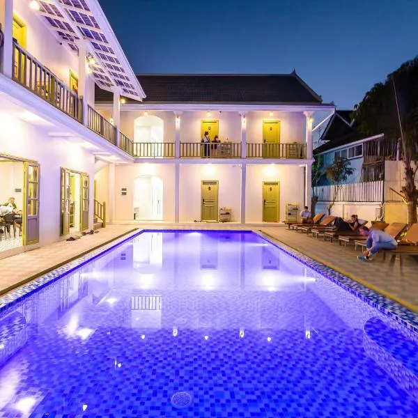 White Elephant Hostel，琅勃拉邦的飯店