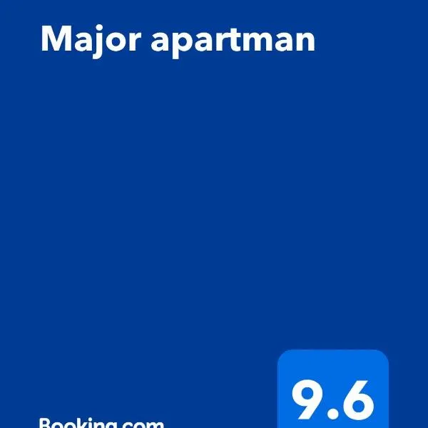 Major apartman, hotell i Budapest