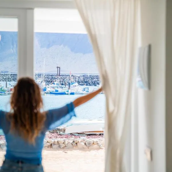 Apartamentos El Marinero - Casa del Simpático, hotell i Caleta de Sebo