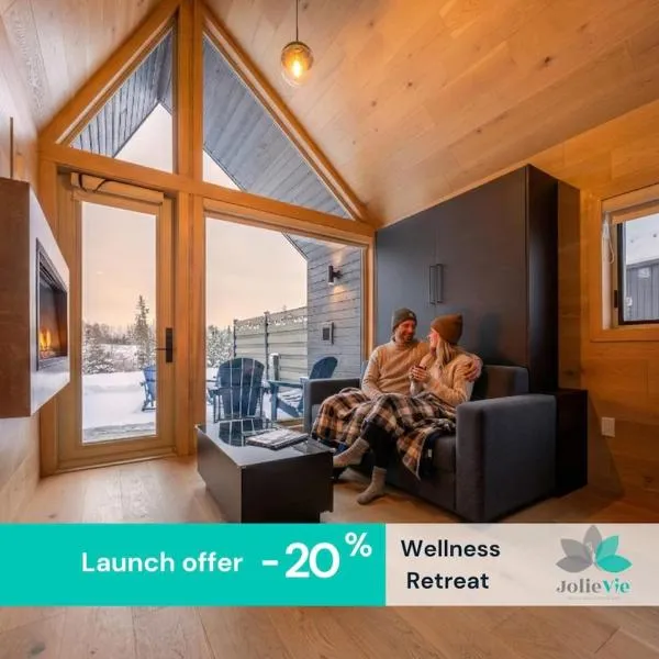 Grand Falls में, होटल Jolie Vie Wellness Retreat, Water Tiny Home #4
