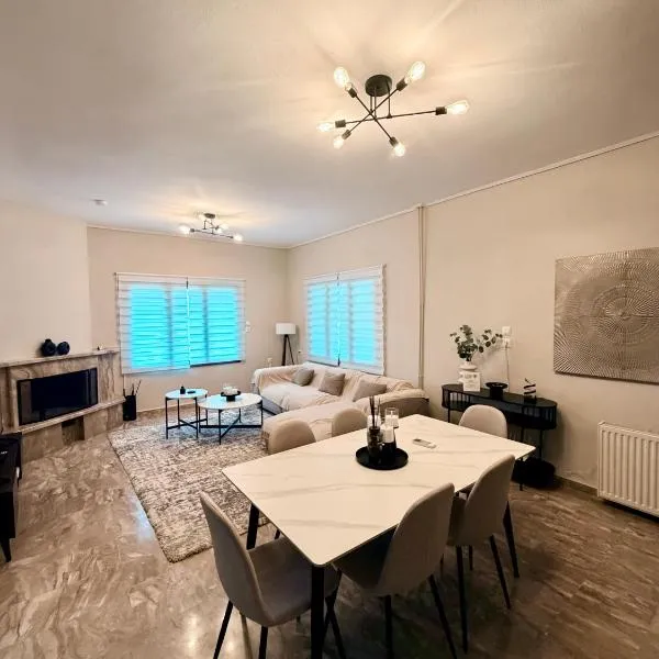 Villa Tuscany 8 away from Veria，位于Trílofos的酒店